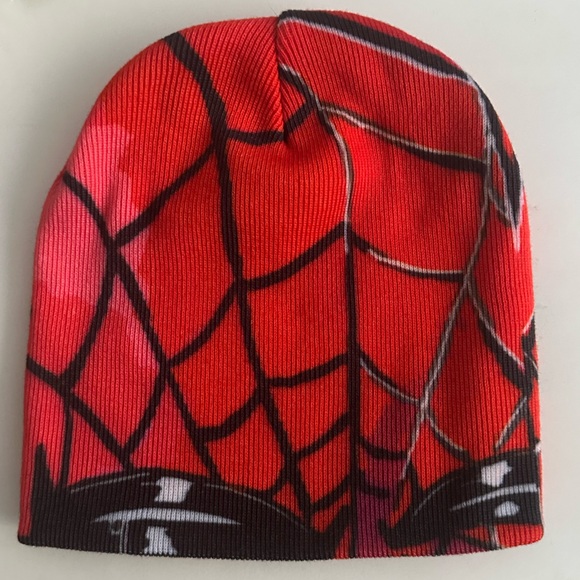Red Spider-Maneee Web Beanie - Picture 1 of 2